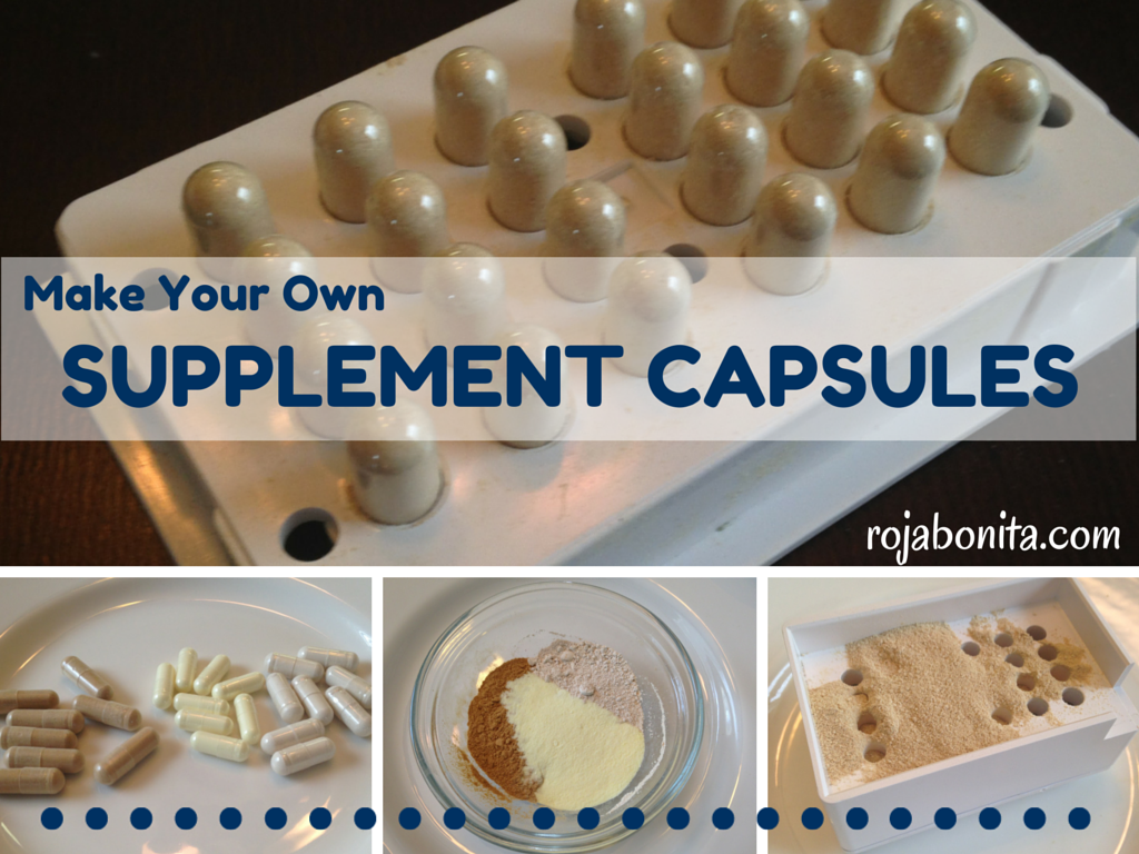 Make Your Own Supplement Capsules