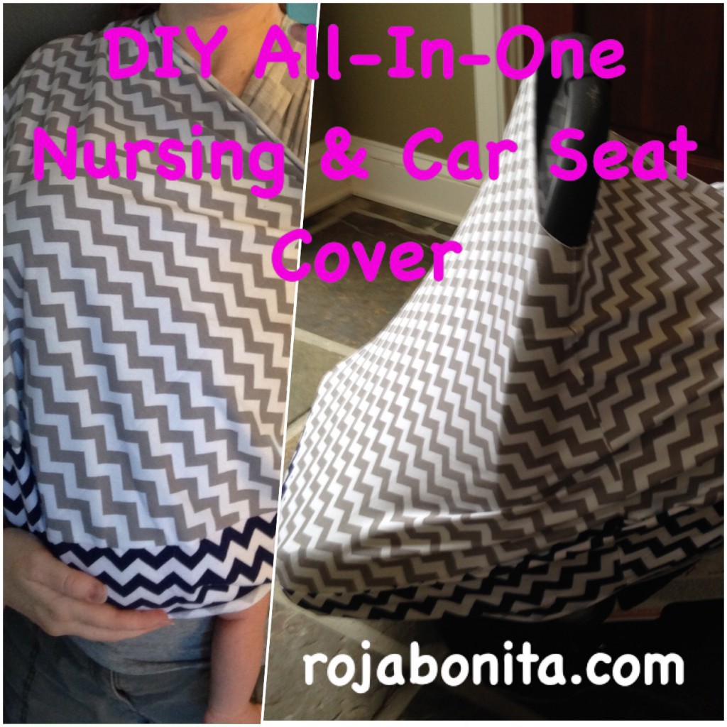 rojabonita.com | DIY Nursing & Car Seat Cover