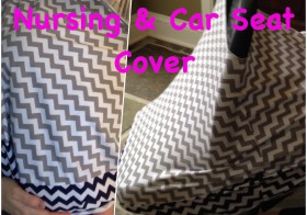 DIY All-In-One Nursing and Car Seat Cover